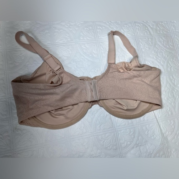 Wacoal 855345 Inside Job Underwire Bra 40DDD Beige 855345 Underwire Lined 3357 H - Picture 3 of 7